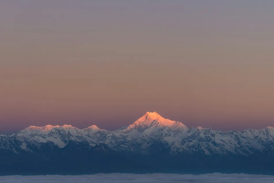 Sikkim from Darjeeling